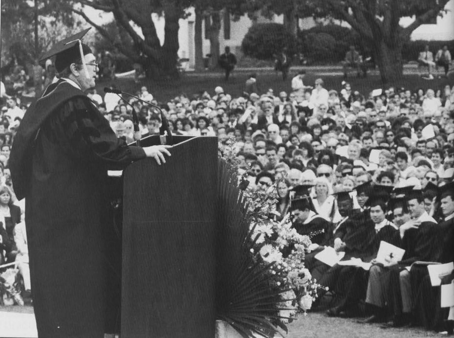 Loyola Marymount University (@loyolamarymount) on Twitter photo LMU remembers the life and artistic legacy of comedy great Bob Newhart, the university’s 1994 Commencement speaker and honorary degree recipient, and alum of our fellow Jesuit university, <a href="/LoyolaChicago/">Loyola University Chicago</a>.
📸: The Tower Yearbook LMU remembers the life and artistic legacy of comedy great Bob Newhart, the university’s 1994 Commencement speaker and honorary degree recipient, and alum of our fellow Jesuit university, <a href="/LoyolaChicago/">Loyola University Chicago</a>.
📸: The Tower Yearbook