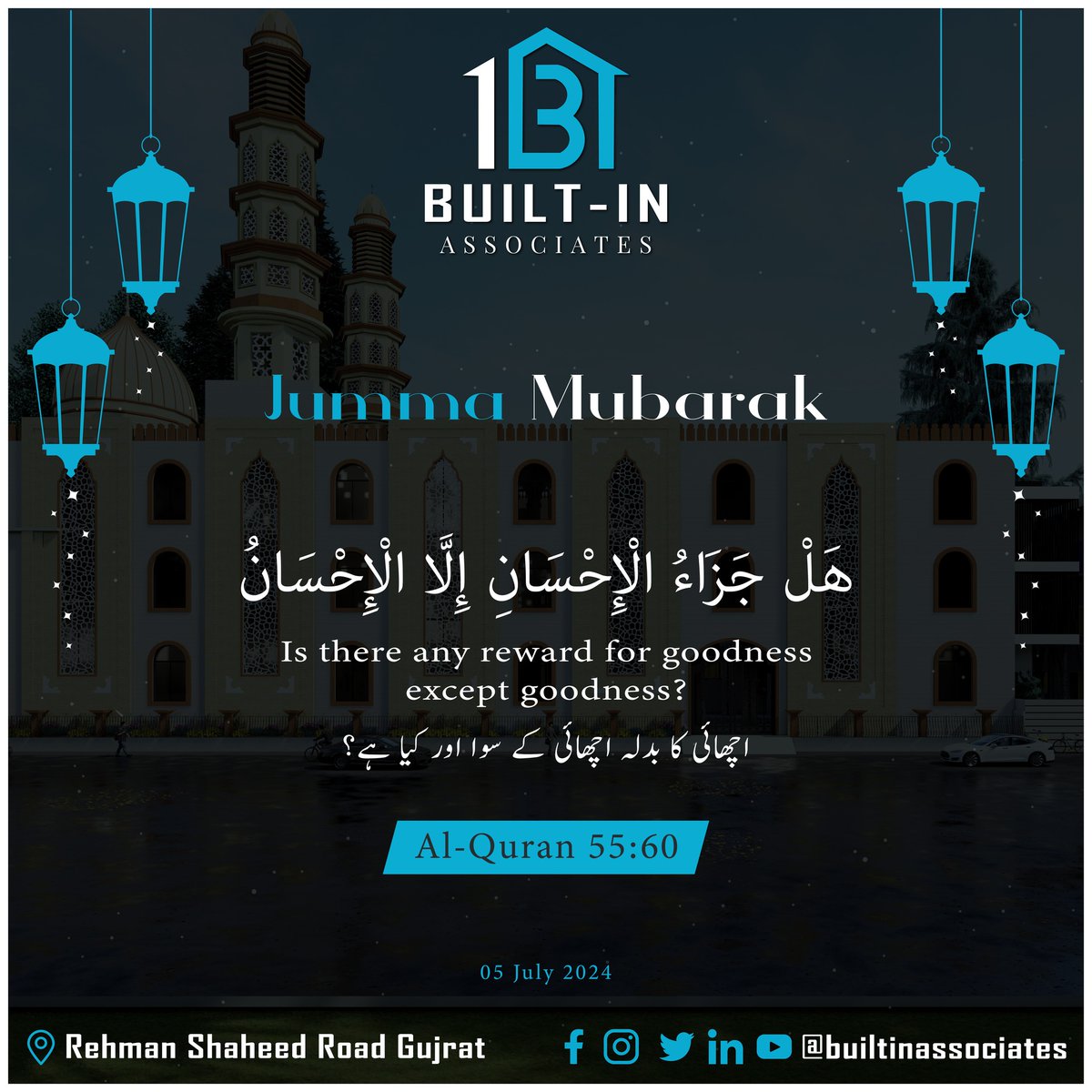 builtinass's tweet image. 𝗝𝘂𝗺𝗺𝗮𝗵 𝗠𝘂𝗯𝗮𝗿𝗮𝗸! ✨
Wishing you a blessed Friday filled with peace, joy, and forgiveness for you and your loved ones. May your day be as special as you are!
#BuiltInAssociates #Gujrat #JummaMubarak #BlessedFriday #FridayVibes #FeelGoodFriday