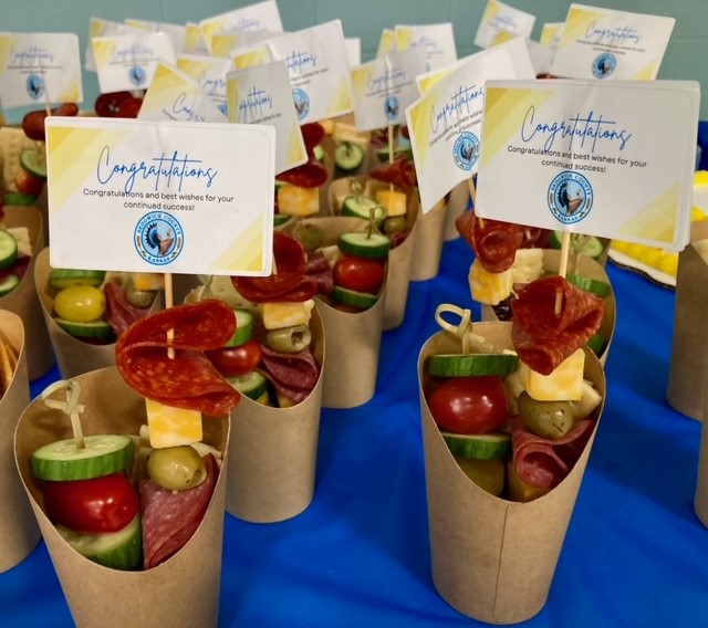 City and county leaders and Corrections staff celebrated the graduation of 13 teenagers who completed coursework through the Evening Reporting Center. This evidence-based programming helps youth in the juvenile justice system find success by addressing their individual needs.