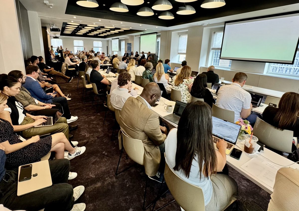 This week, we held our <a href="/Vestwell/">Vestwell</a> National Sales Meeting in NYC.   There were a few observations I had:

1) Vestwell is definitely not a startup.  The maturity and breadth of talent and our platform shine and are only getting better by the day.

2) Our partners were as energized