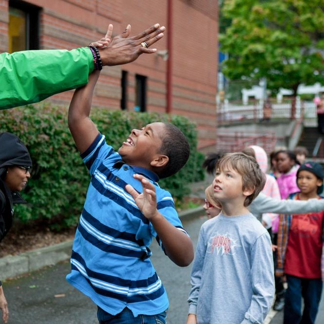 New teacher tip: Stock up on those high-fives!   Positive reinforcement goes a long way in the classroom.   #StudentMotivation #TeacherTips #WHTIMP #WestHawaii #newteachers