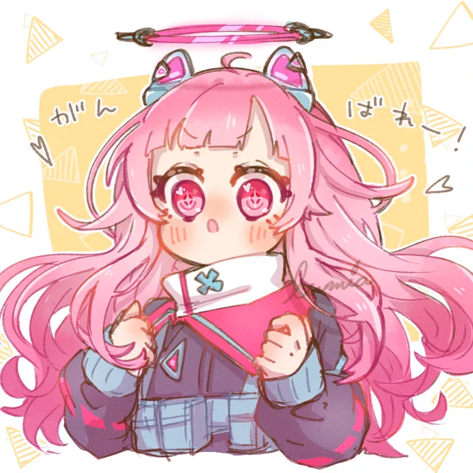 遅れましたがCYBER SNIPERガチャ復刻おめでとうー!わんだほーい当時サイバーえむちゃんの衝撃やばかった……お迎えしたい…………ガチャは頑張れば出るっておじいちゃん言ってた!!! #イラスト  #プロセカ  #鳳えむ #prsk_FA 