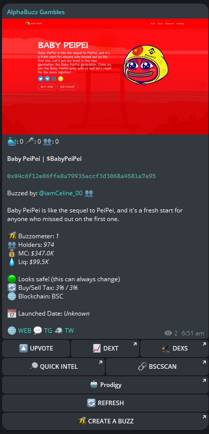 AlphaBuzz Gambles tweet media