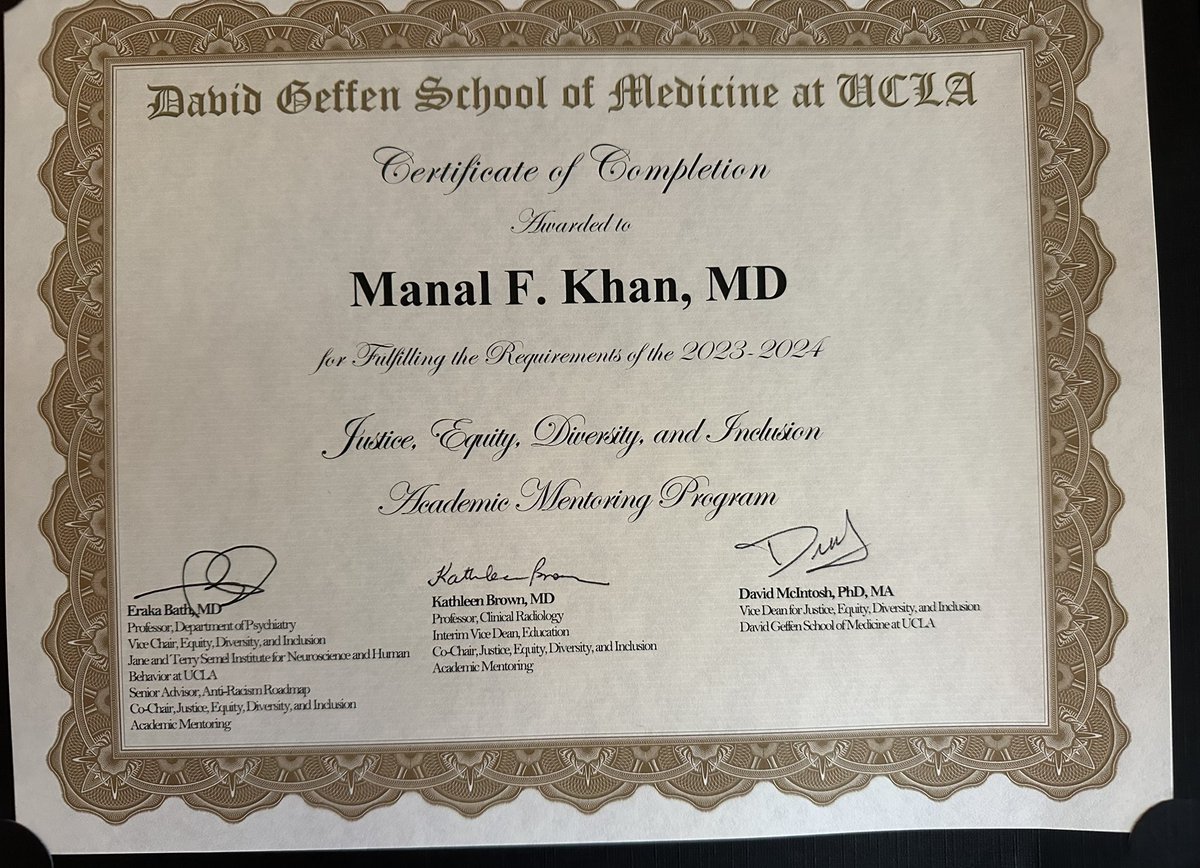 Completed the #JAM program at #UCLA. This is an incredible program for other #Academic institutions to consider as it provides practical and structurally informed mentorship to minoritized early career faculty. 

#academia #AcademicChatter #medtwitter #Psychiatry #psychtwitter