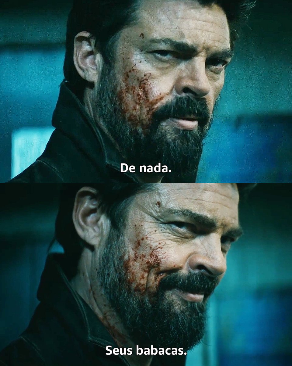 PrimeVideoBR's tweet photo. só The Boys pra gnt agradecer por ficar CHOCADO PRA C4R*LH0 😵 o q acharam do final da 4a temp? https://t.co/GAz8pO5nHD