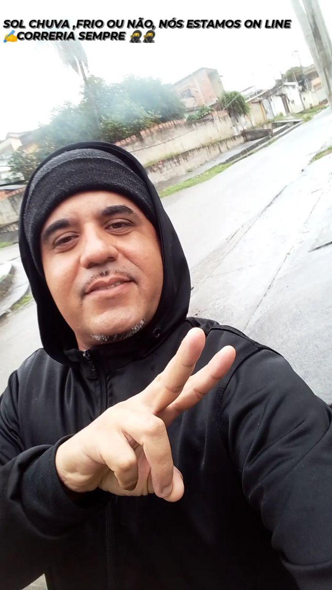 FRIO ,SOL OU CHUVA ,MINHA CORRERIA NÃO PARA,