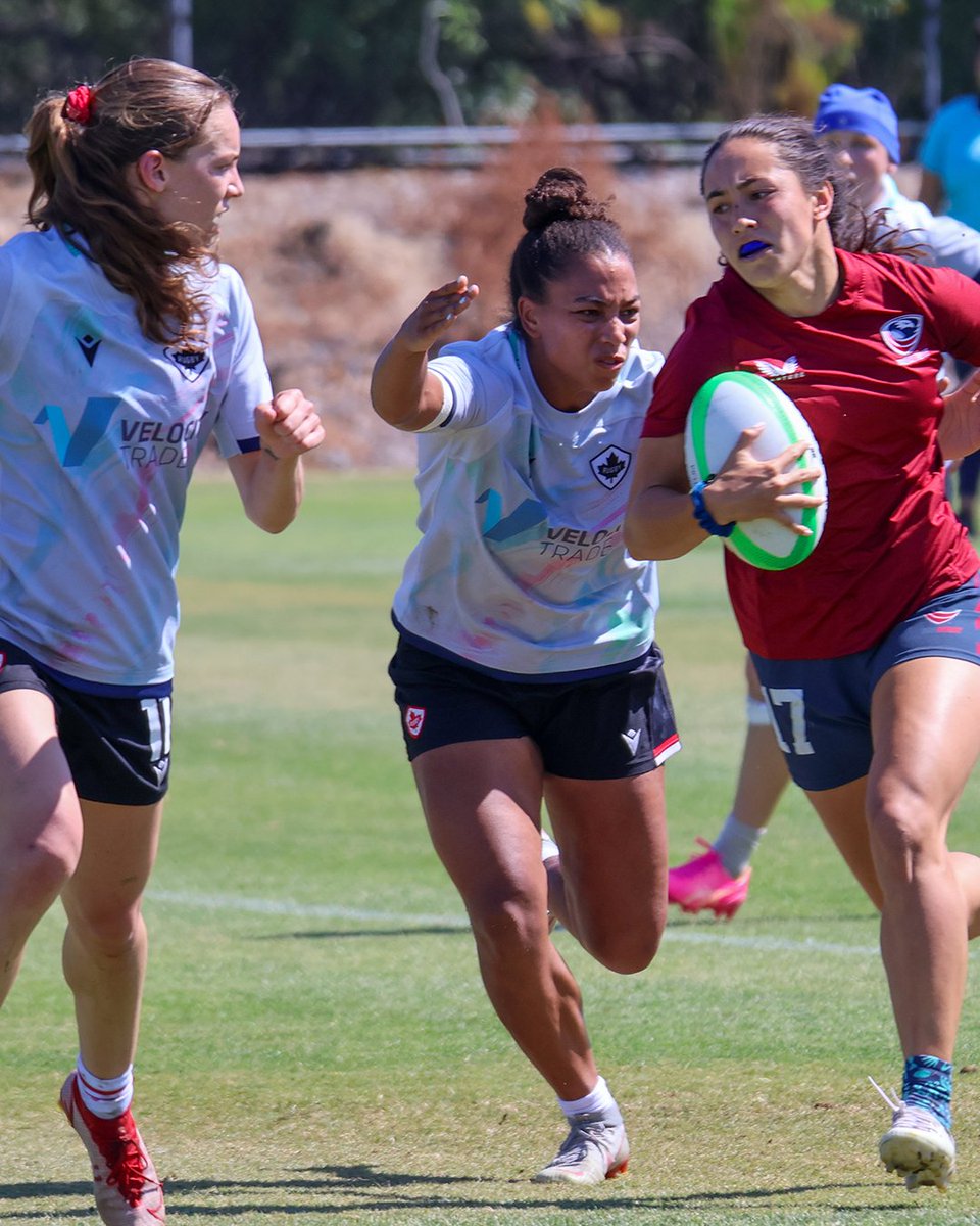 RugbyCanada's tweet photo. Throwback Thursday!
Canadaโs Womenโs Sevens Team ๐จ๐ฆ๐ turned up the heat at the Chula Vista Training Center last month in preparation for Paris.โฏ
โฏ
Let the Olympic prep continue.๐ช
#RugbyCA | #OneSquad https://t.co/UsMyVEE8X4