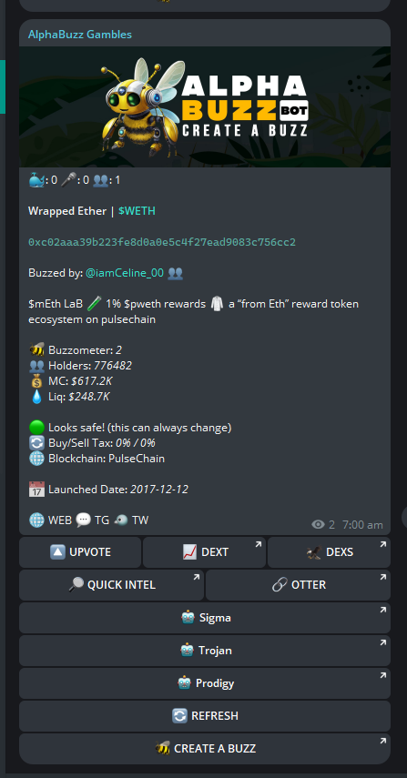 AlphaBuzz Gambles tweet media