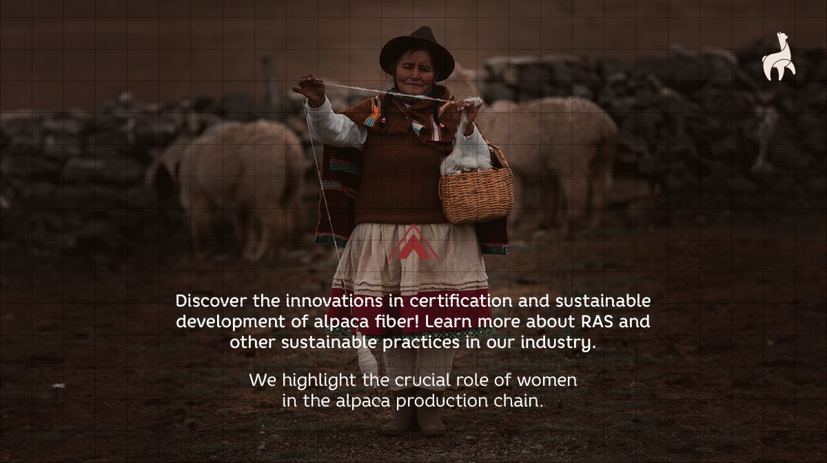 AlpacaFiesta's tweet photo. We're excited to be featured in AgroPeru! Alpaca Fiesta 2024 and Peru Moda Deco come together for the first time in Arequipa from October 21st to 26th. Explore how we highlight advancements in innovation and sustainability in the alpaca industry, crucial for over 90,000 families. https://t.co/YHbw8zCs4F