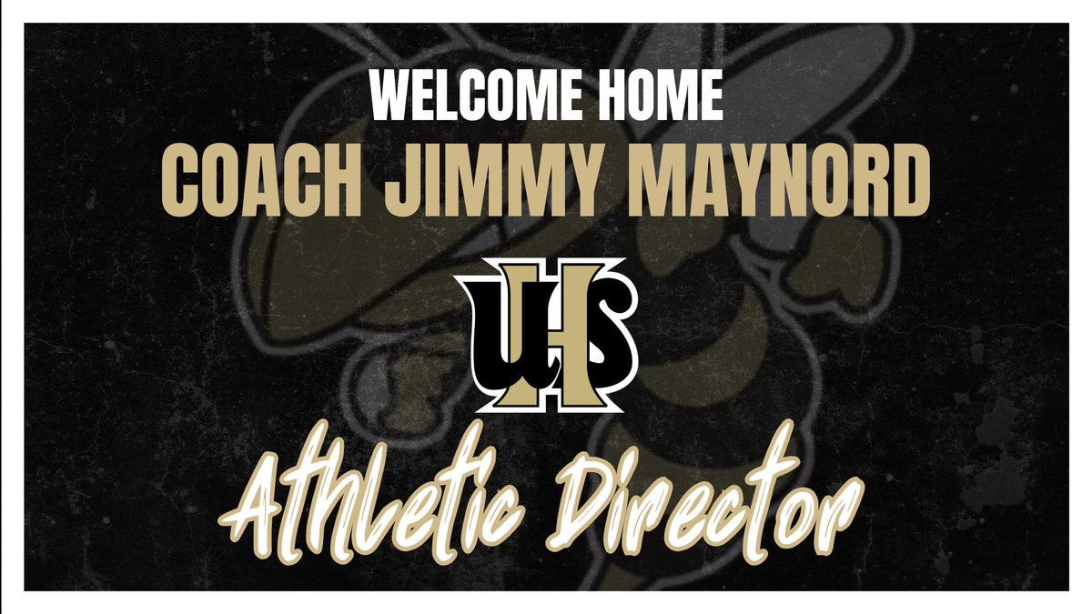 uppermanhoops's tweet image. Please welcome home former Bees football coach Jimmy Maynord as our new AD at UHS! #WeAreUpperman #GoldStateOfMind