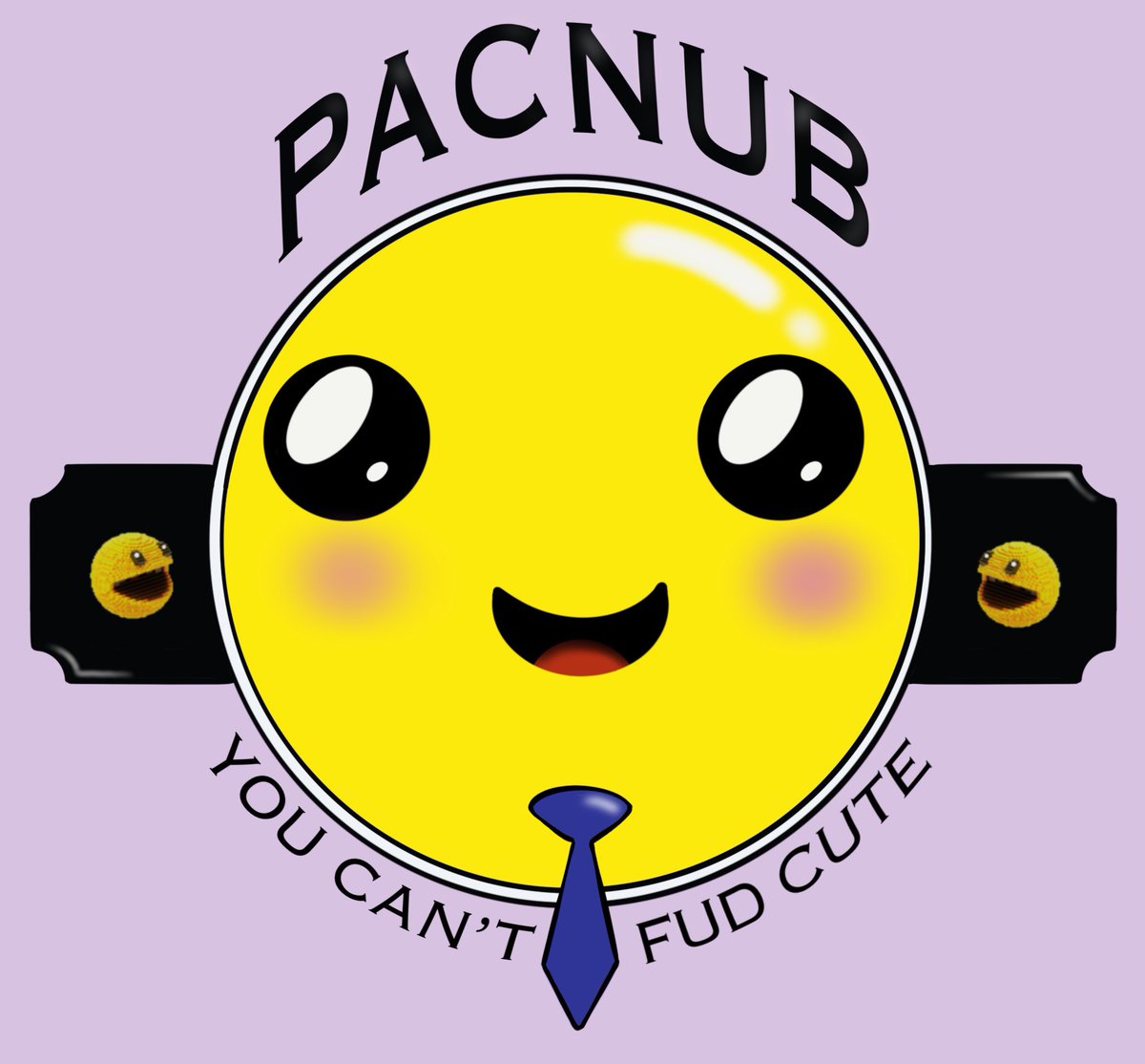 AnnieNFTT's tweet photo. “Cute is the most effective theme in crypto. You can’t FUD cute” by @BobbyBigYield 

@pacmoon_ logo submission 💛 https://t.co/FAk9WRMRgl