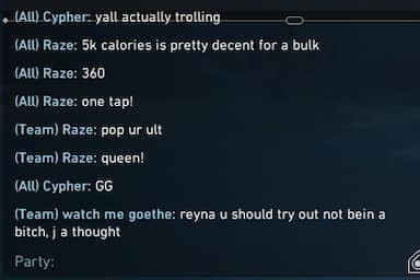 my fault for comming