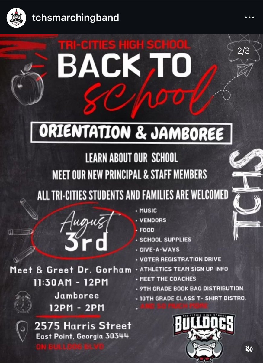 Tiffany Stoney, EdS. (@stoneysclass) on Twitter photo It’s about that time! <a href="/parents4edu_SF/">South Fulton Parents</a> <a href="/FultonCoSchools/">FultonCountySchools</a> <a href="/Tri_CitiesHigh/">Tri-CitiesBulldogs</a> <a href="/TricitiesAp/">Raquel Alcindor</a> It’s about that time! <a href="/parents4edu_SF/">South Fulton Parents</a> <a href="/FultonCoSchools/">FultonCountySchools</a> <a href="/Tri_CitiesHigh/">Tri-CitiesBulldogs</a> <a href="/TricitiesAp/">Raquel Alcindor</a>