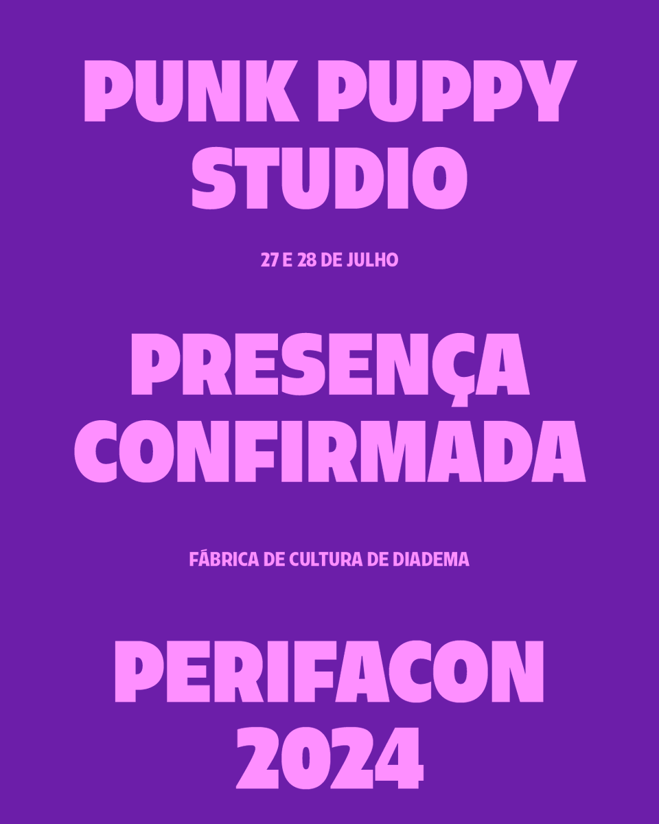 É com muito orgulho que nós anunciamos nossa participação na <a href="/PerifaCon/">PerifaCon</a> 2024!

Estaremos na fábrica de cultura Diadema com a versão mais atualizada de Death By hype, apareçam lá para curtir, jogar e trocar um papo com a gente!