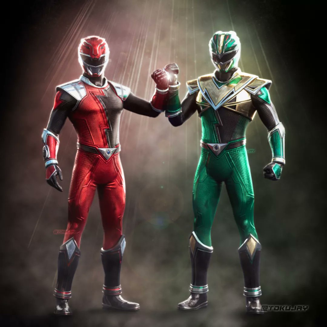 Hyperforce, complete! Plus a little Sudarso bonus.

Had an absolute blast working on these - the group shot is probably my personal favourite piece I've done in ages!

#PowerRangers