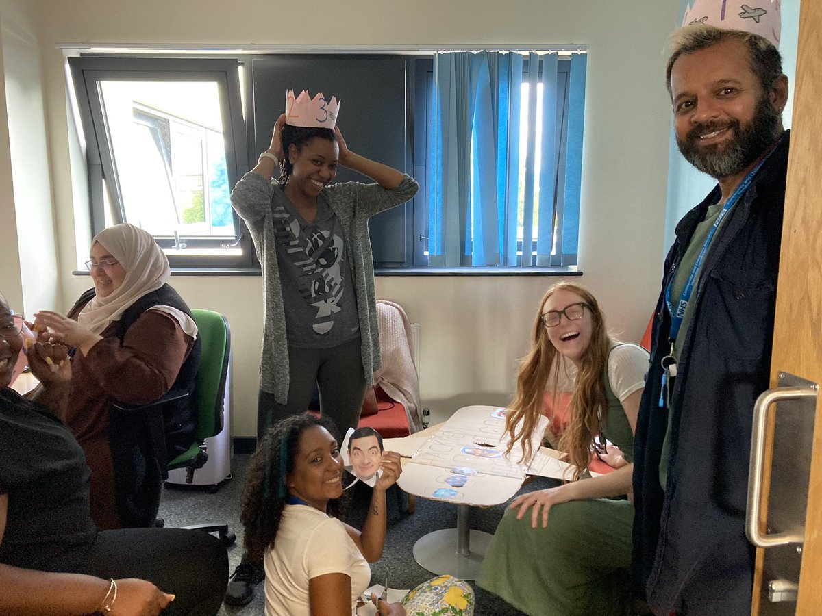 Great turnout and some fabulous fancy dress outfits following the London Underground theme!
Thanks to the ‘cabin crew’ of Hackney airlines that represented us (and Heathrow terminals 1,2,3,4&amp;5)
<a href="/NHSHomerton/">HHFT</a>