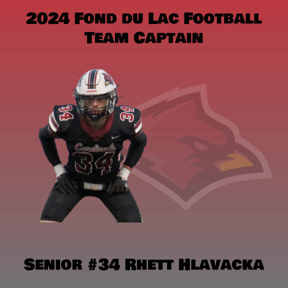 Fond du Lac Football (@fondyfb) on Twitter photo Proud to introduce a team captain for the 2024 season! Senior ATH Rhett Hlavacka
<a href="/HlavackaRhett/">Rhett Hlavacka</a>
What his teammates and coaches said about him...
"Sets the standard of physicality"
"Fully committed to the grind year-round"
"Wants the program to be successful long-term" Proud to introduce a team captain for the 2024 season! Senior ATH Rhett Hlavacka
<a href="/HlavackaRhett/">Rhett Hlavacka</a>
What his teammates and coaches said about him...
"Sets the standard of physicality"
"Fully committed to the grind year-round"
"Wants the program to be successful long-term"