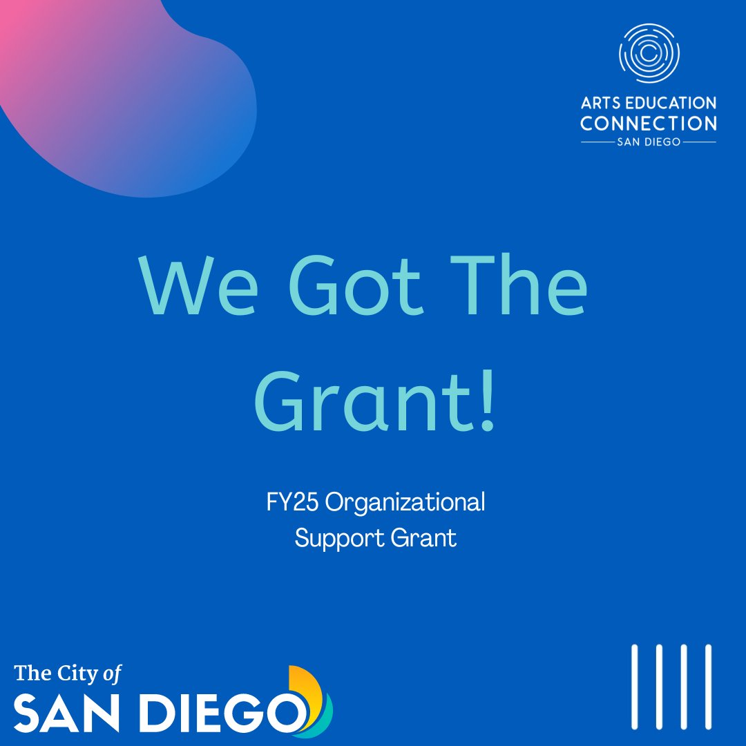Arts Education Connection SD tweet media