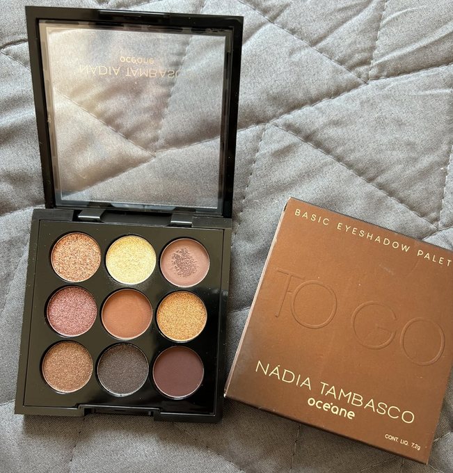 Paleta de Sombras Nádia Tambasco By Océane – To Go Basic 7,2g