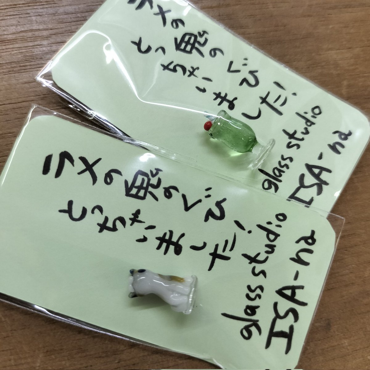Isana55Studio's tweet photo. #宇宙遊泳 台北に参加の
三毛猫さんとクリームソーダー
のご近影です。
ちっちゃい小ちゃい🐸
#Theshooting にて
お待ちしております〜♪

#インク沼
#TonoandLims https://t.co/68IioJDk53