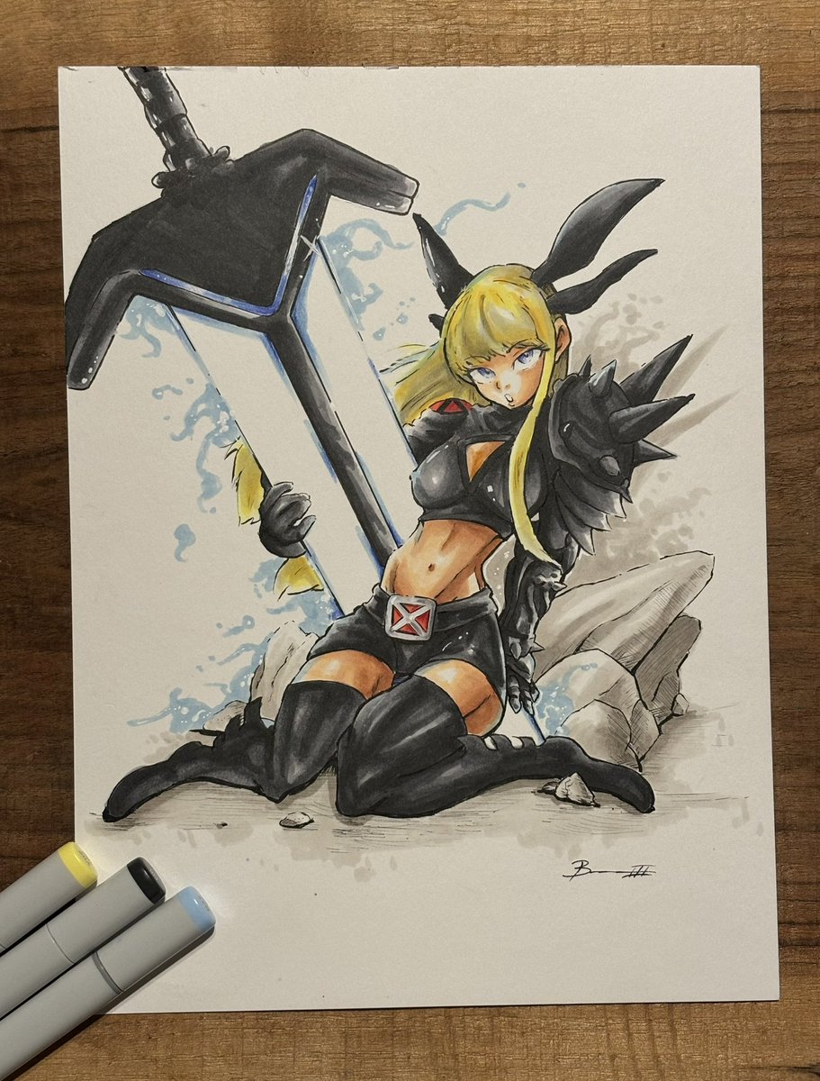 A new mutant enters the arena. Get it? No, okay here’s Magik. 🪄