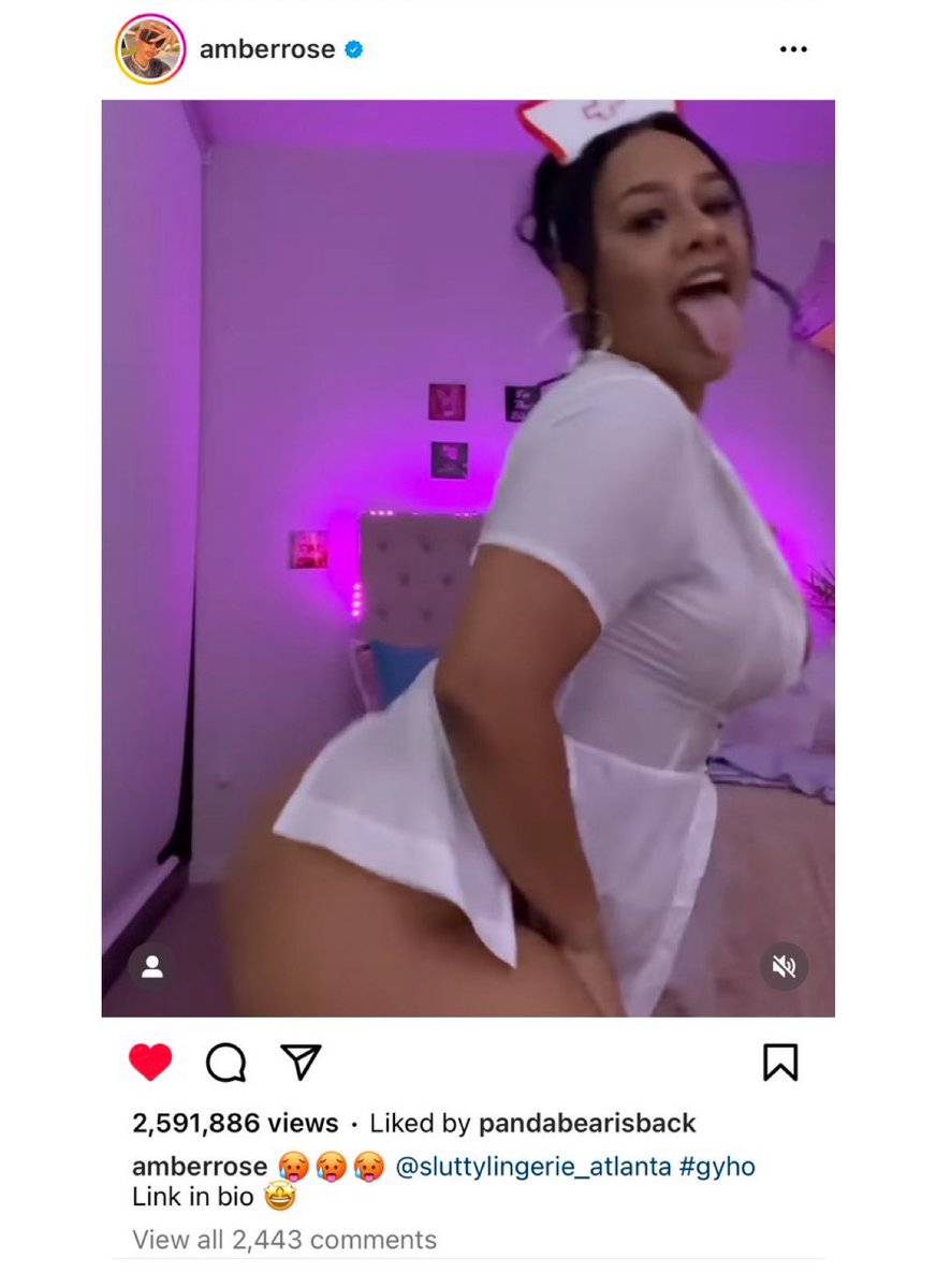 pandabearworlds's tweet photo. In Case you missed it, I had a wonderful time being featured on @DaRealAmberRose IG page twerking to her new song #GYHO 
#AmberRose #muva #twerking #ThickMeatThursday #pandabearsworld #curvy #bigbooty #thirstythursday #curvymodel #lingeriemodel https://t.co/kqHwyToZPx