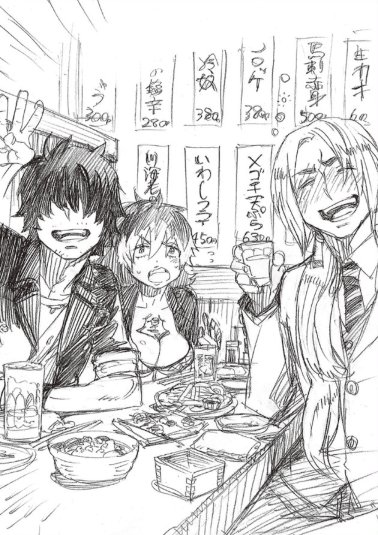 Daily Blue Exorcist 🏳️‍🌈 (@dailyblueexo) on Twitter photo 