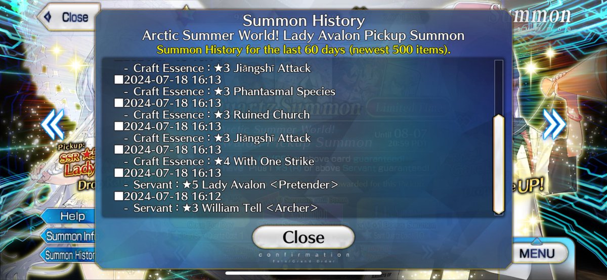 Winter7704's tweet image. 2 tickets and I get Lady Avalon