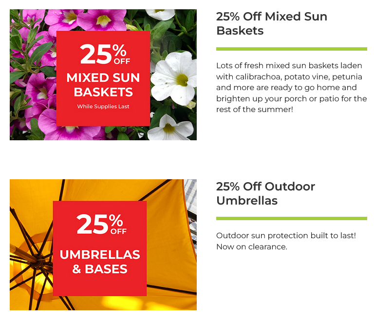 Sky Special Offers...click for more! skynursery.com/sales-specials/
