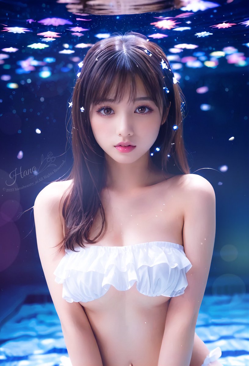 おはよ🌸
今日はジメジメしてるねー
涼めるように
めったに生成しないコ貼っておくね🥰

👙久しぶりにつくったわー
#tsubaki_mix