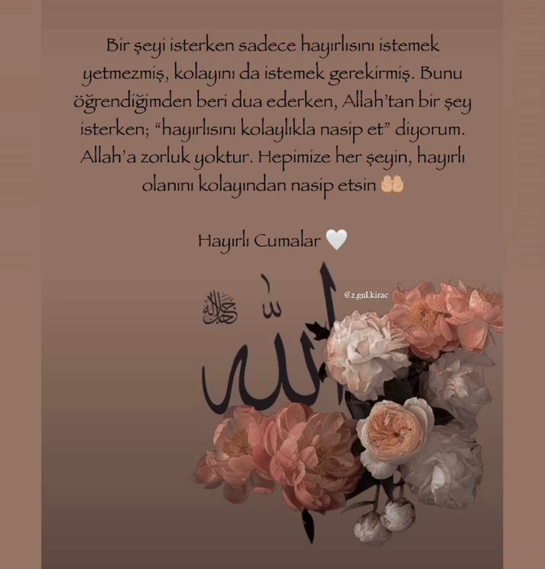 Hayırlı Cumalar olsun..🤲