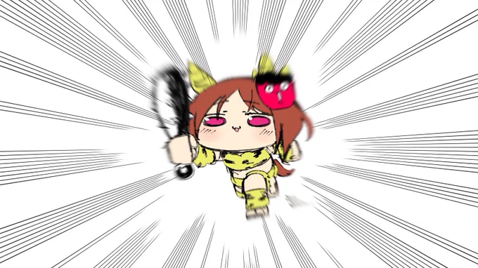 #みんなでデフォルメ絵をあげて幸せな気分になろう 