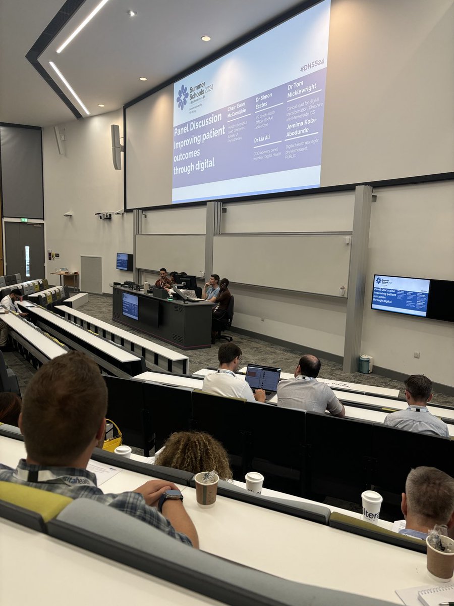 What a great first day at #DHSS24
Really great sessions.