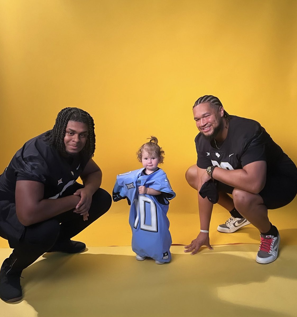 ThatGirl_Jackie's tweet photo. The cutest Blake to wear a @UCF_Football jersey ππ€ππ #LadiesKnight https://t.co/xZx7voH9uB