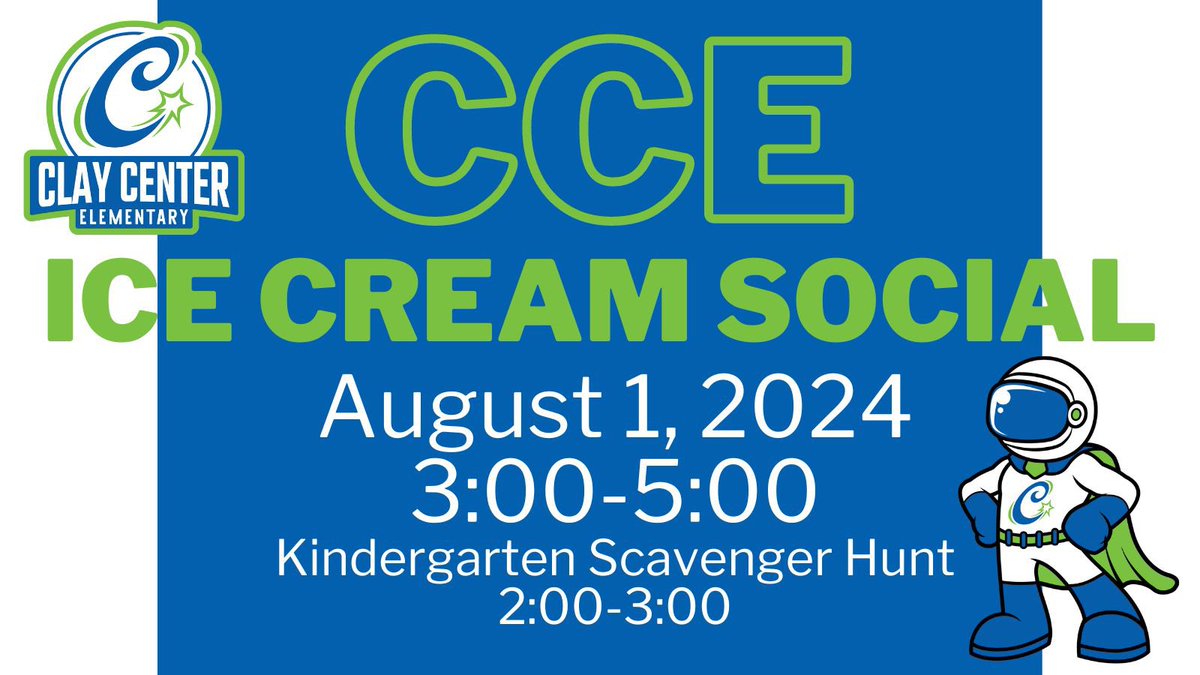 We hope to see you there! 💚💙💫 <a href="/myccs/">Carmel Clay Schools</a> #CCEthespace4U