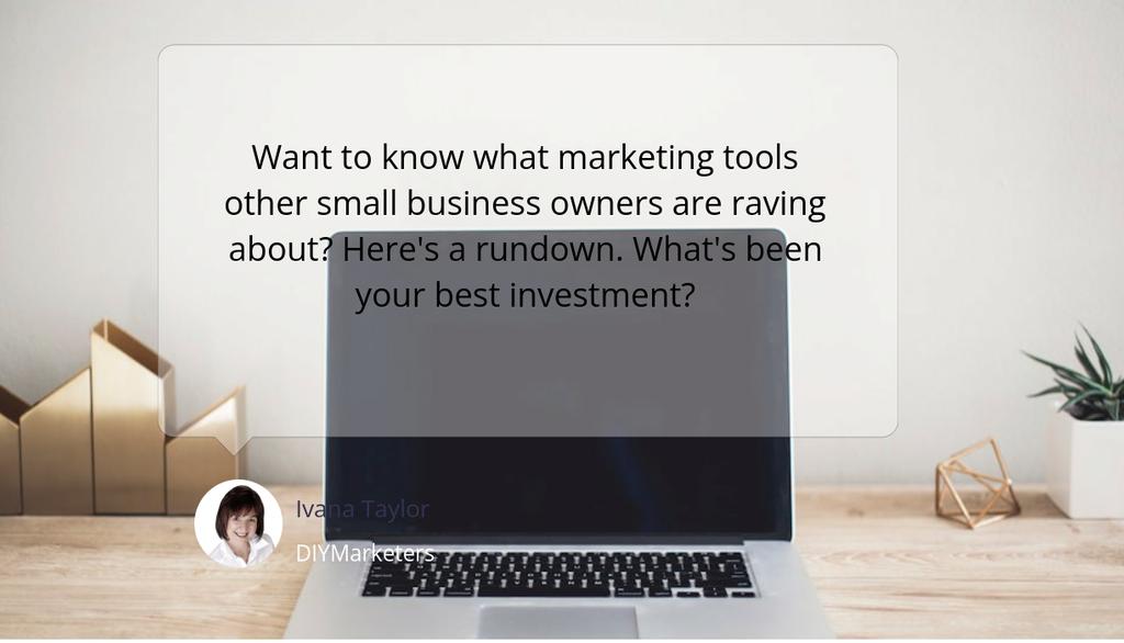 DIYMarketers's tweet image. Agree or disagree? 

Small Business Marketing Tools Marketers Swear By
▸ lttr.ai/AU5jv

#ContentMarketingTools #WebinarTools #LowCostMarketingTools #MarketingTools