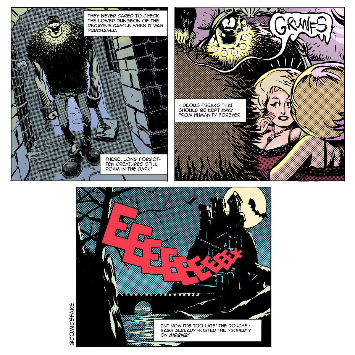 Previous comic strip in color (English version)