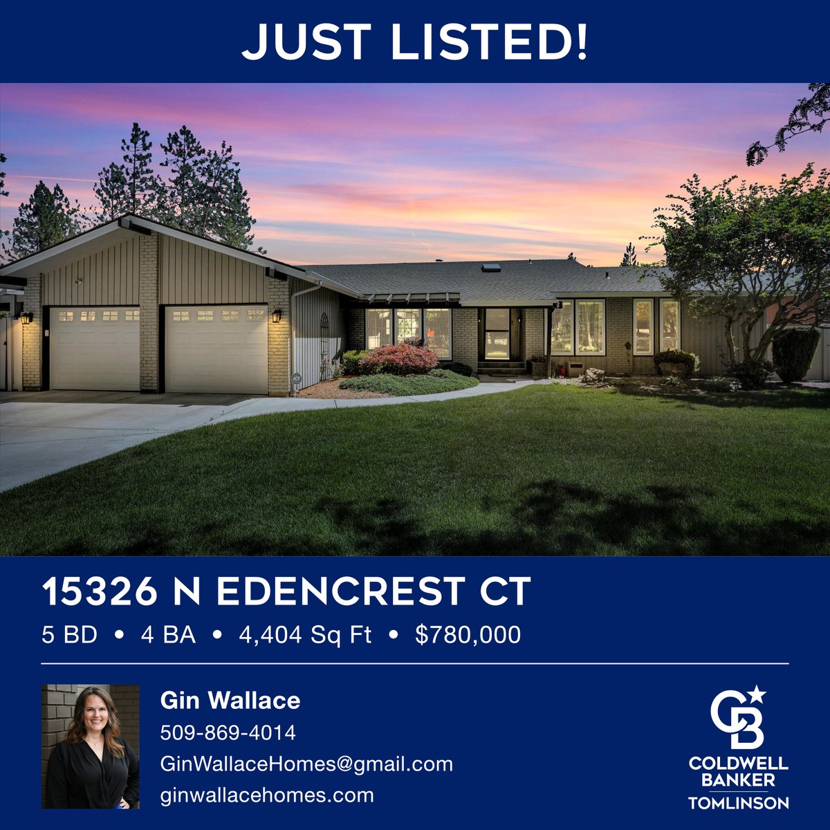 Tranquil Cul-de-sac Home! 
#cbt #cbspokane #coldwellbankertomlinson

cbspokane.com/202419907