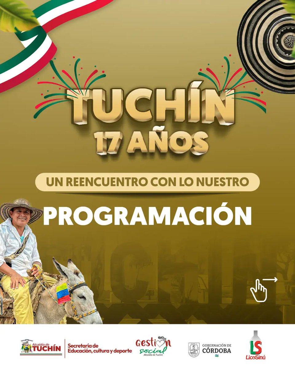 Alcaldía de Tuchin tweet media
