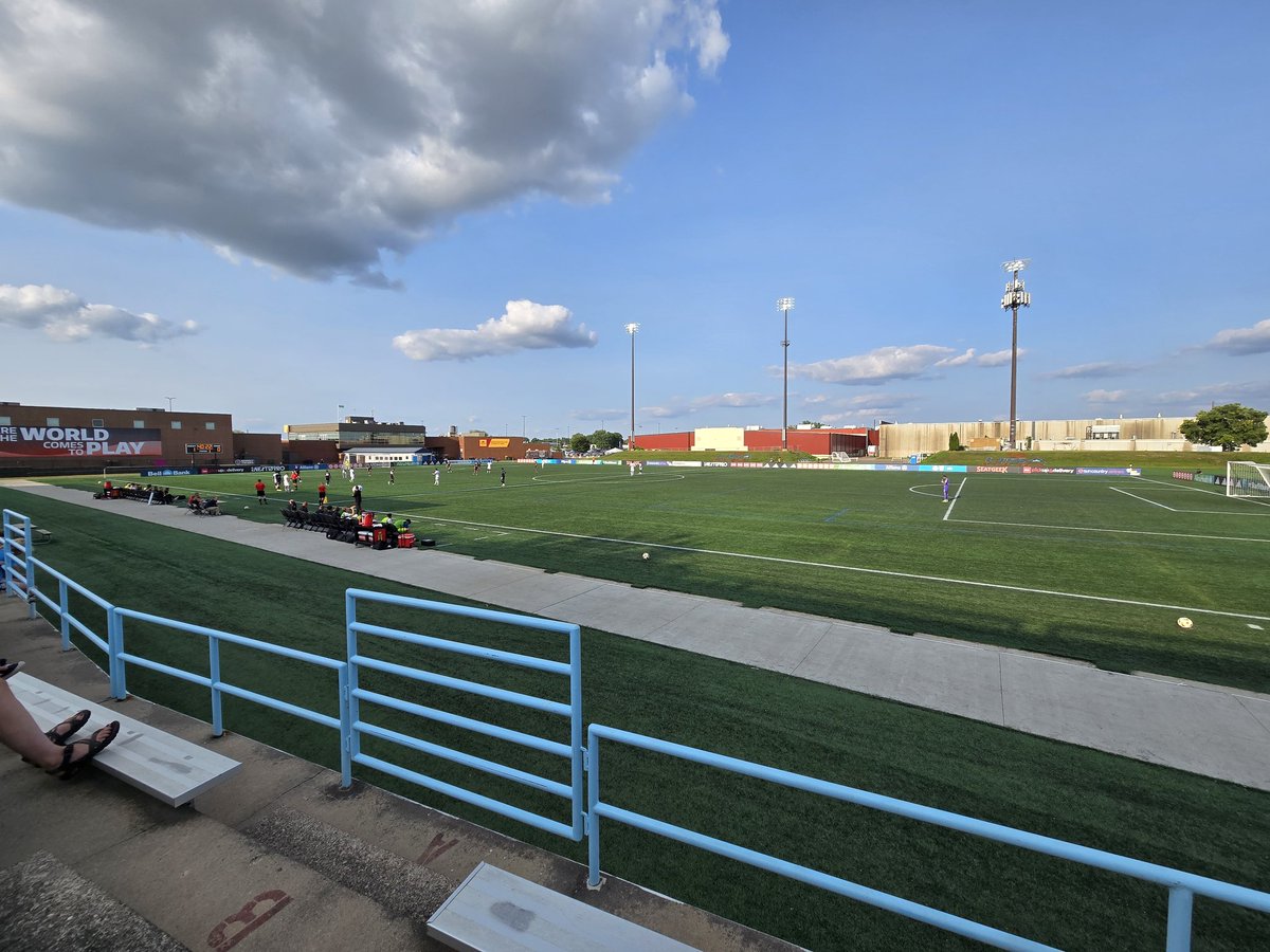buckethatsmn's tweet photo. We're out here at the @NSC_Sports watching @mnufc2. 

@MLSNEXTPRO

#MNUFC2 #BHBIsEverywhere 
#BackWhereItAllStarted https://t.co/IHMcK6U0zq