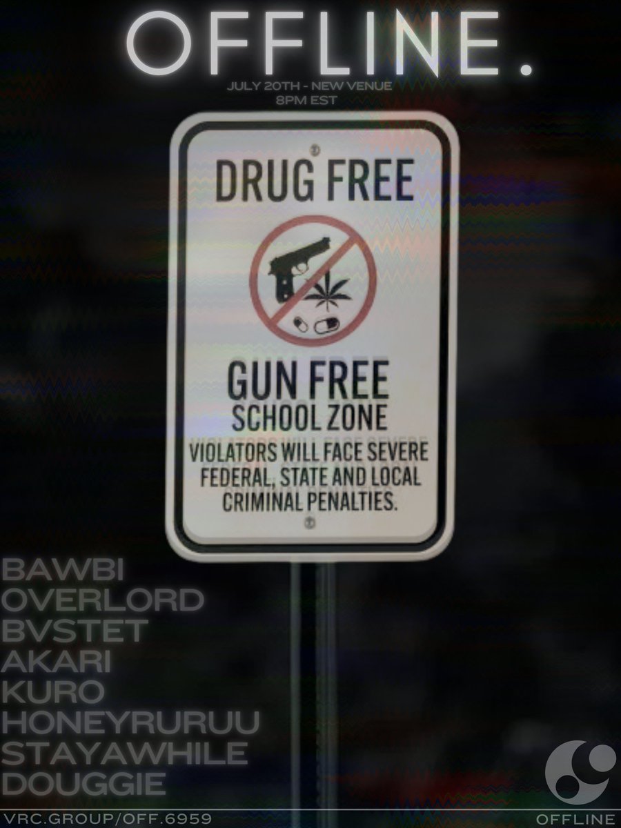 OFFLINE. SCHOOL. NEW VENUE.

July 20th @ 8:00pm EST. 

Really excited to show our new venue. :)