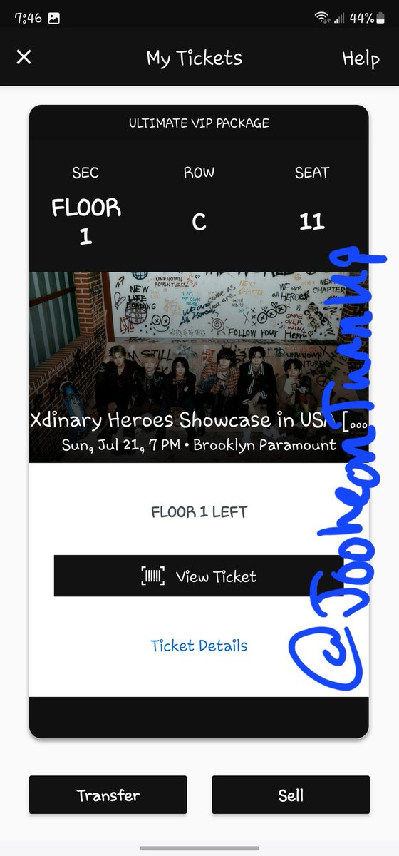 JooheonTurnUp's tweet photo. WTS Xdinary Heroes Troubleshooting Showcase in NY July 21st Ultimate VIP face value - no longer able to go

#XdinaryHeroes_USA_Showcase #XdinaryHeroesinNY #XdinaryHeroesShowcase #XdinaryHeroes #Troubleshootingshowcase https://t.co/afkT3FlU5Y