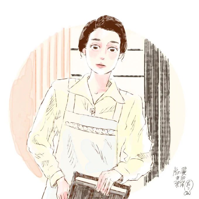 り、涼子さま!まずはご無事で何よりよ。ほんと良かった。ほんで今日も15分とは思えない濃厚展開でした。#虎に翼#虎に翼絵#イラスト 