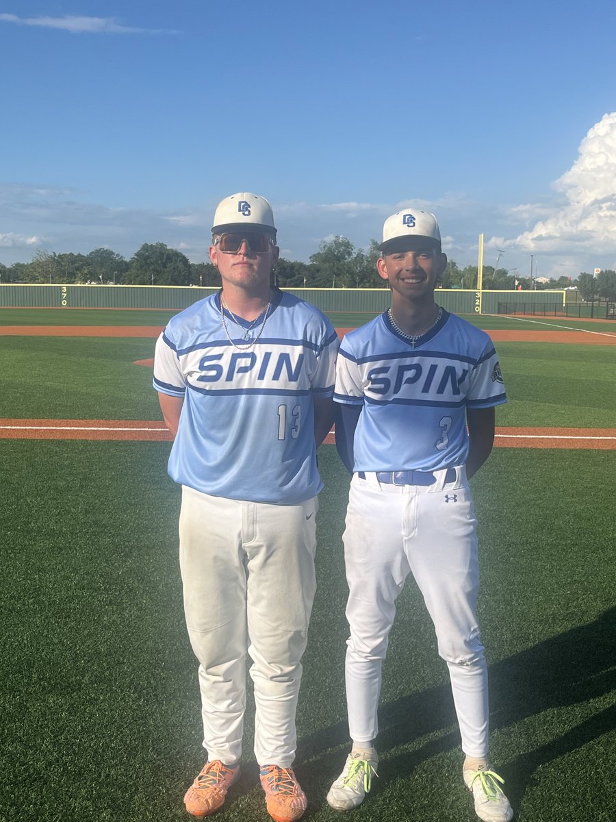 #FiveToolWS F: <a href="/dspinbaseball/">Dallas Spin Baseball</a> Barnhart 4, Rawlings Tigers Tyler 18u 2
POG: @Gavyn__BarcDebar1-2, 2RBI, BB
Pitcher: Jayson Deboer 5.1 IP, 4K, H, 0ER