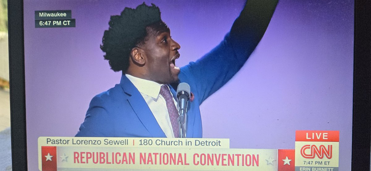 VoiceofRuralAm's tweet photo. #PastorLorenzoSewell Preach it, brother, Preach...
"If @realDonaldTrump would have moved one millimeter," #MAGAโฏโฏโฏ
#MillimeterMiracle God protected @realDonaldTrump to us him for such a time as this, amen brother. https://t.co/D3tgj3yCFX