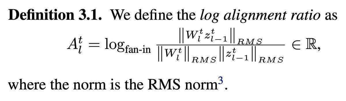 We've gotten some great questions about the notion of alignment in our width-scaling parameterization paper! arxiv.org/abs/2407.05872

A deep dive into the alignment metric and intuition 🧵 [1/16]