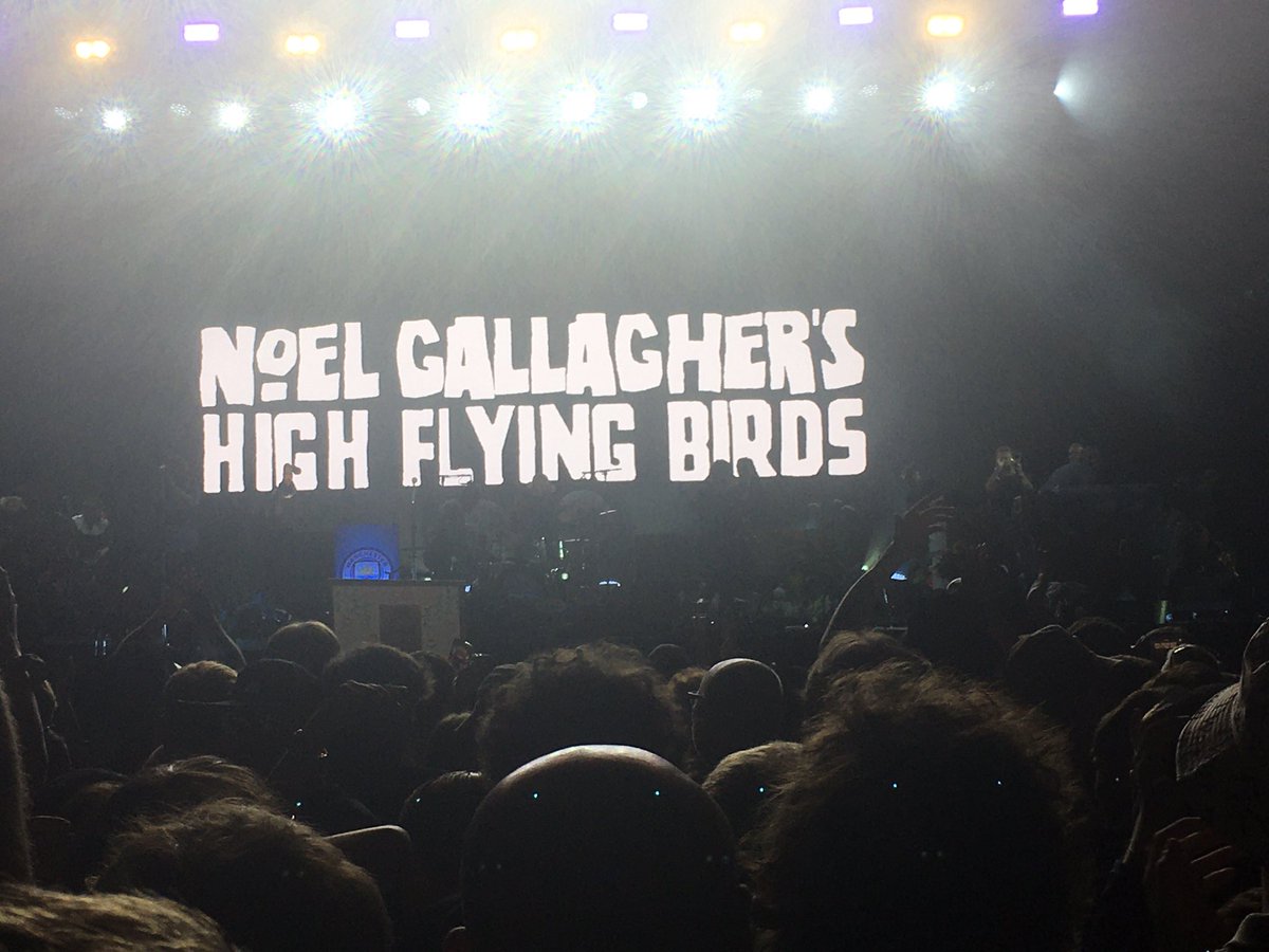 Top night watching Noel Gallagher’s High Flying Birds at Wigan #noelgallaghershighflyingbirds #wigan