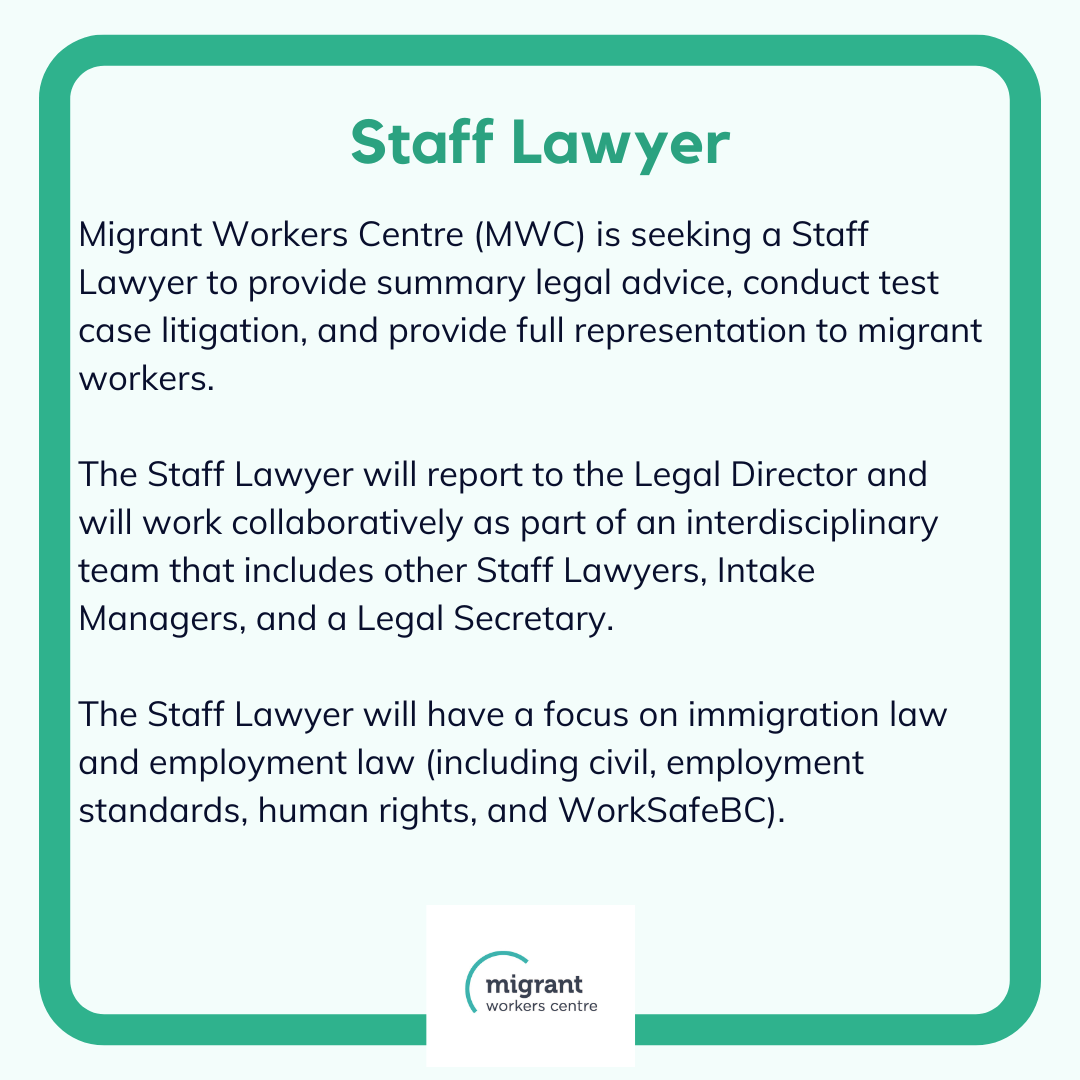 Migrant Workers Centre tweet media