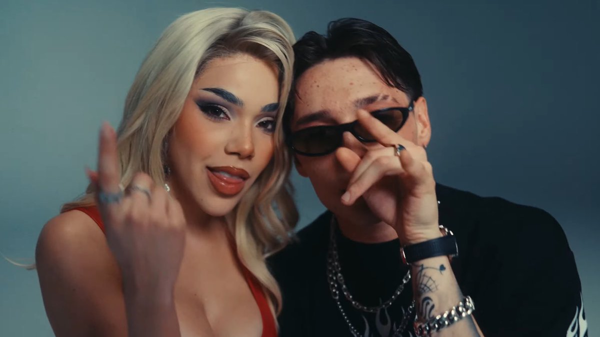 KeniaOsSitio's tweet photo. Ya está disponible el video musical de “TOMMY &amp; PAMELA” de Peso Pluma &amp; Kenia OS. ¿Que les ha parecido? 🕷️🇲🇽 https://t.co/J0KXqLEXar