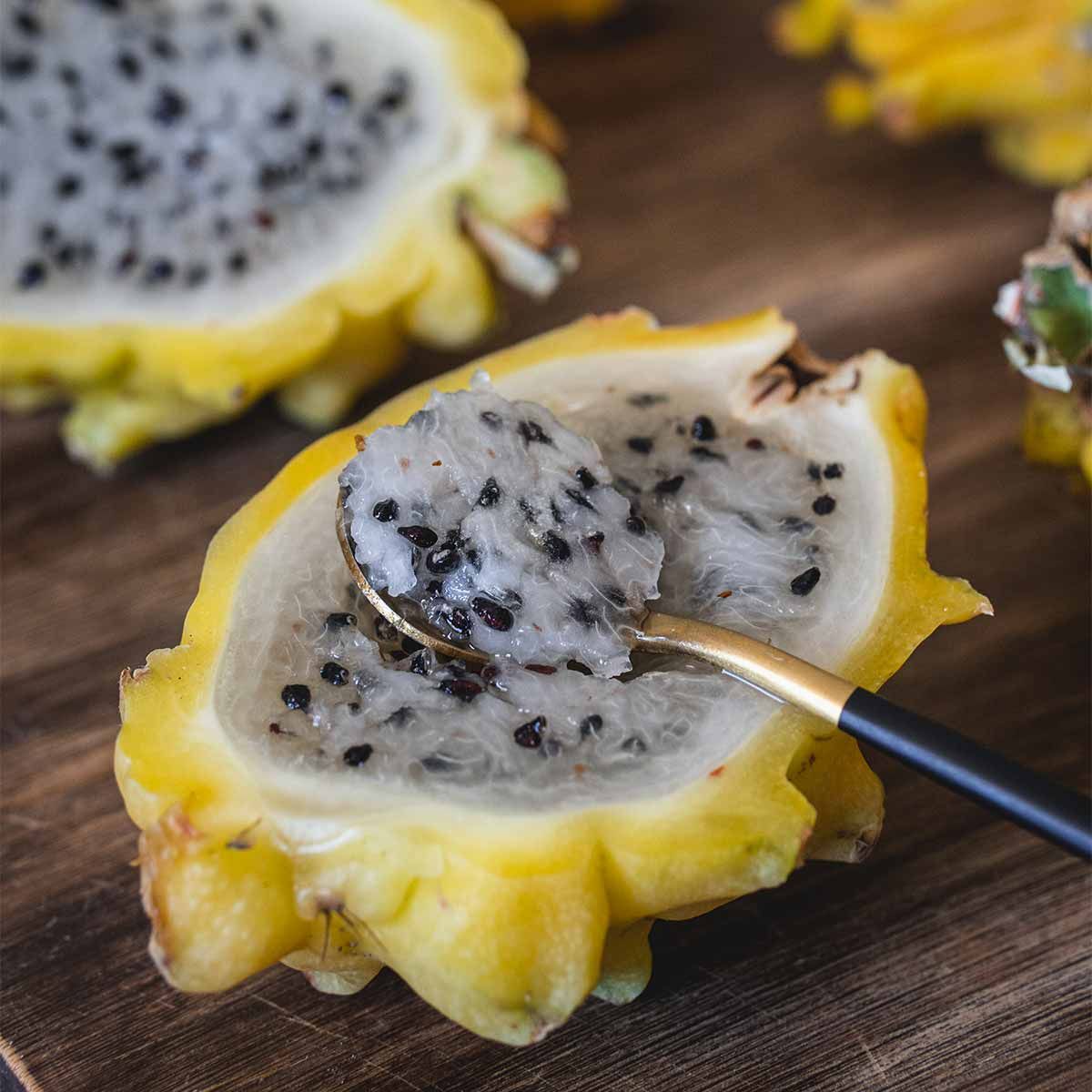 "How to Cut and Eat Yellow Dragon Fruit? (Pitaya)" buff.ly/4eTO4up